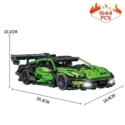 MOC C019 Lambo Concept Roadster Sports Car Bricks Toy