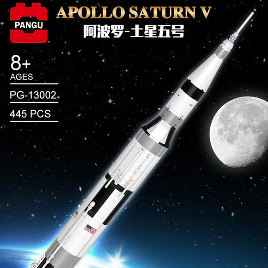 Creator MOC Apollo Saturn V Space Rocket Toys PG13002