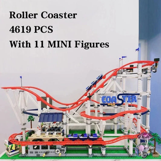 Creator City Experts MOC 15039 Roller Coaster Bricks Toy EU