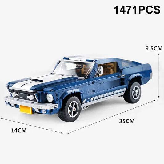 Creator Expert MOC Ford Mustang Bricks Toys