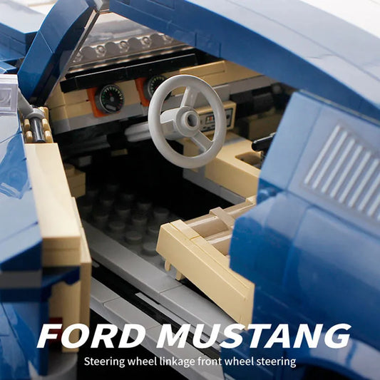 Creator MOC Expert 21047 Mustang Car Bricks Toy