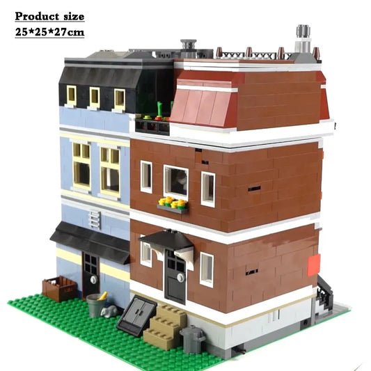 MOC Creator Expert City Pet Shop Store Bricks Toys EU