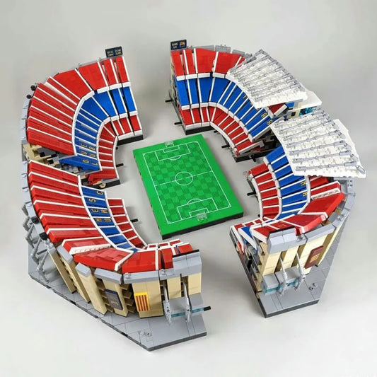 Creator Expert MOC FC Barcelona Football Stadium Bricks Toy