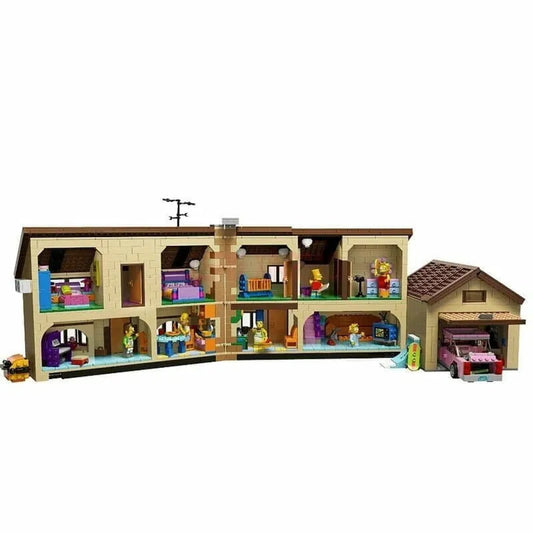 Creator Movie MOC The Simpsons House Bricks Toy