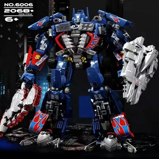 MOC Expert Cybertron Transformation Robot Bricks Toys