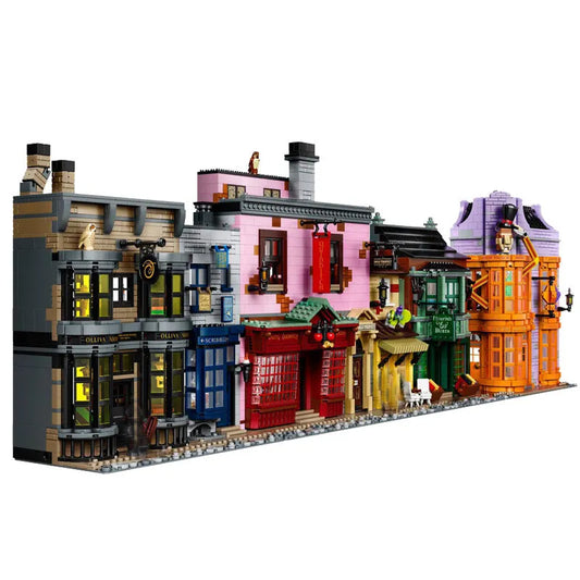 Expert Movie MOC Harry Potter Diagon Alley Bricks Toy