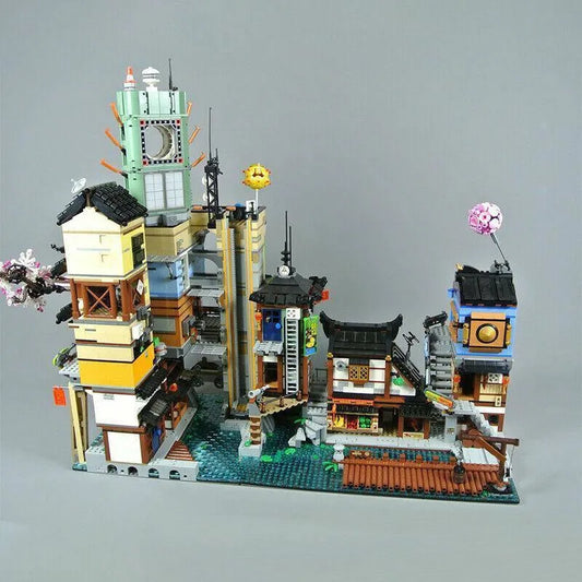 MOC Expert Ninjago 06083 City Docks Harbor Bricks Toy EU