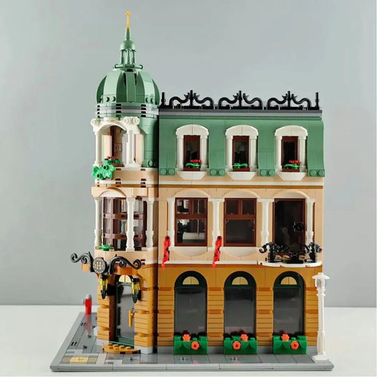 MOC Expert Street Creator Boutique Hotel Bricks Toys 22050