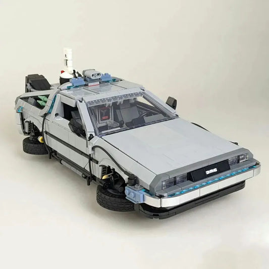 MOC Experts DeLorean DMC-12 Back To Future Car Bricks Tech Toy