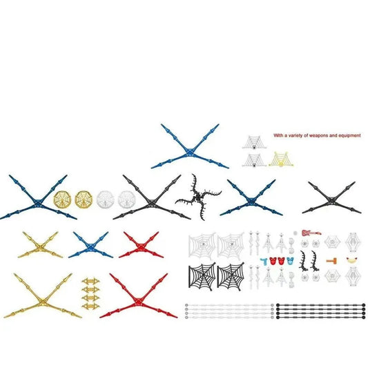 MOC Idea Expert Spider Collector Book Bricks Toys