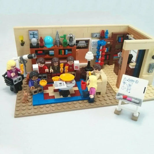 Ideas 16024 TV Series Friends MOC Big Bang Theory Kids Toys