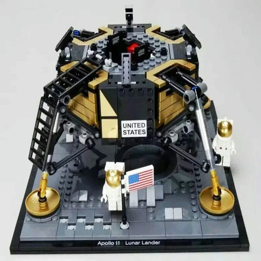 MOC Ideas Expert Apollo 11 Lunar Lander Bricks Toy 60003