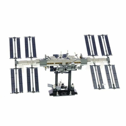 MOC Ideas International Space Station Bricks Toy 60004