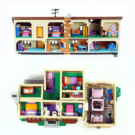 Movie 16005 MOC The Simpsons House Bricks Toy EU