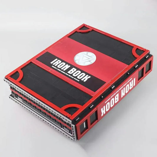 MOC Movie Super Hero Ideas Iron Man Book Bricks Toys