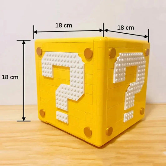MOC Super Mario Movie 64 Question Mark Bricks Toy