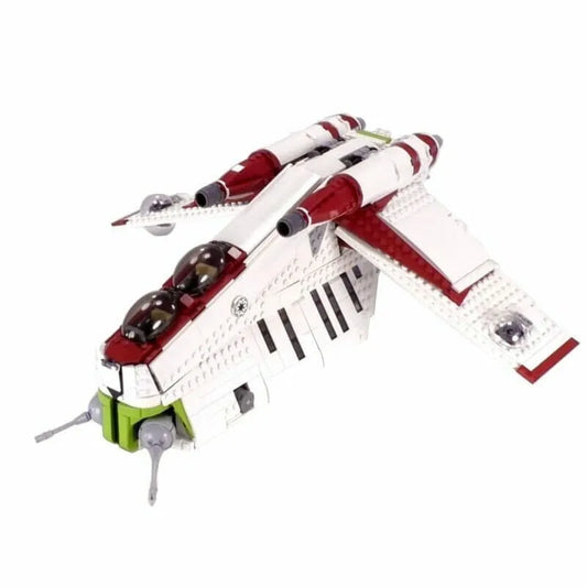 Star Wars MOC The Republic Cruiser Gunship Bricks Toys EU