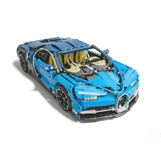 Tech MOC Bugatti Chiron Racing Car Bricks Toys
