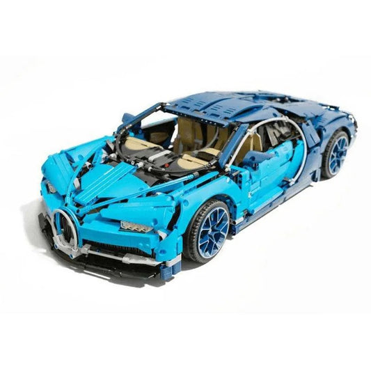 Tech MOC Bugatti Chiron Racing Car Bricks Toys