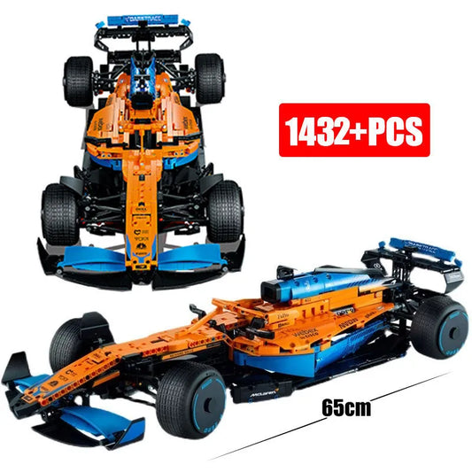 Tech MOC Concept F1 Formula Racing Car Bricks Toy C016