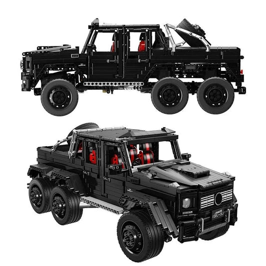 Tech MOC J901 Off-Road LAND CRUISER AMG SUV Bricks Toy