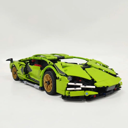 Tech MOC Lambo FKP37 Bull Racing Car Bricks Toy DB0088