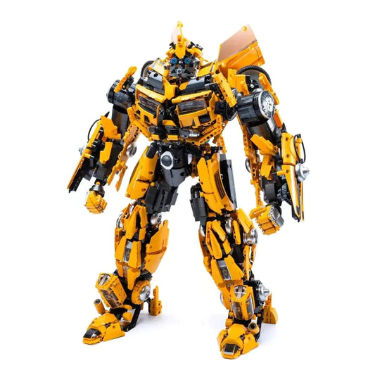 DJ Rambo Man MOC Mecha Transformation Robot Bricks Toy