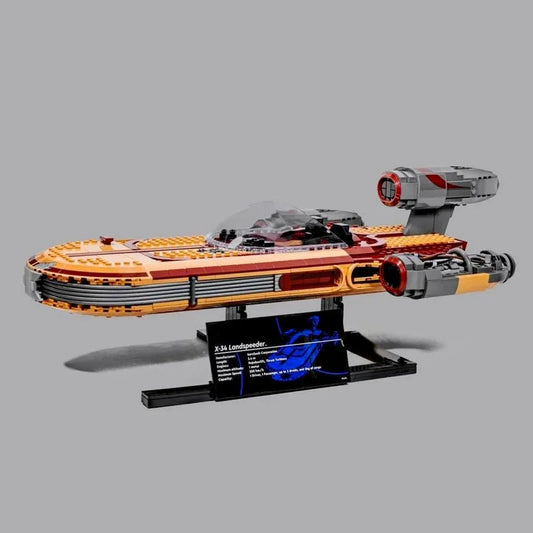 MOC UCS Star Wars Luke Skywalker's Landspeeder Bricks Toys