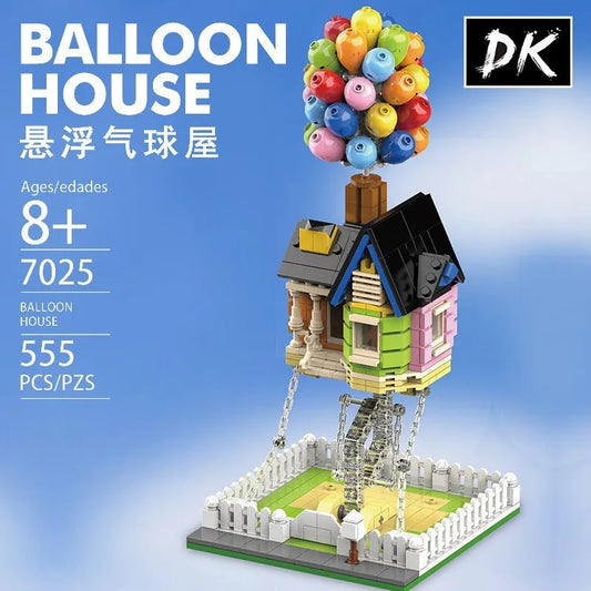 Creator Expert MOC Balloon House Bricks Toy 7025