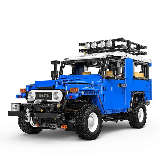 MOC Off Road Toyota FJ40 SUV Bricks Toys QC012