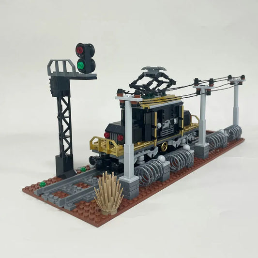 Expert MOC Crocodile Locomotive Train Bricks Toys 59007