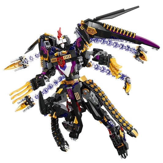 MOC Endless Dawn Calamity Knight Mecha Rider Bricks Toys