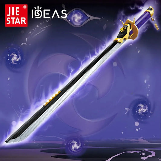 MOC Idea Movie Games Amenoma Kageuchi Knife Bricks Toy