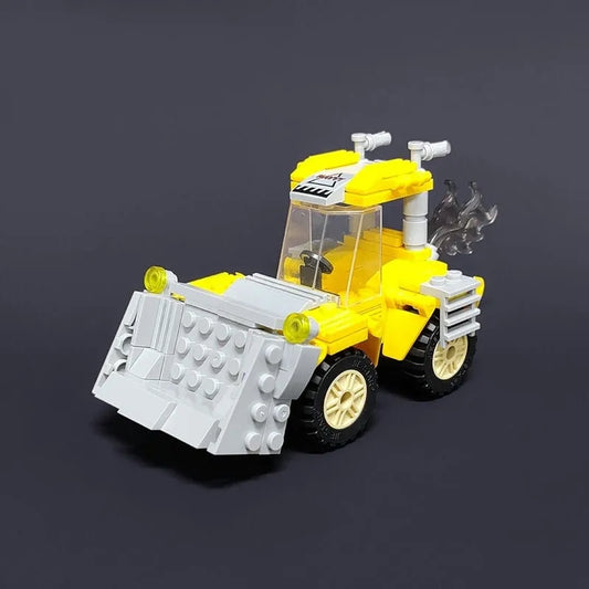 MOC Mini City Scraper Shovel Trucks Bricks Toys