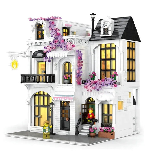 Creator Expert European City Garden Flower Store Bricks Toy