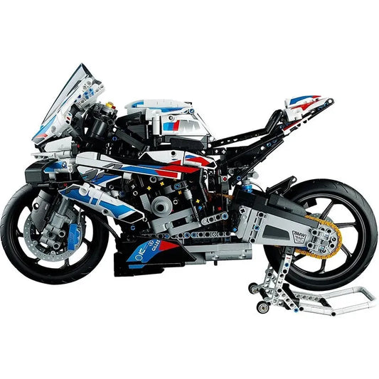 Tech MOC BMW M1000RR Racing Motorcycle Bricks Toy BM001