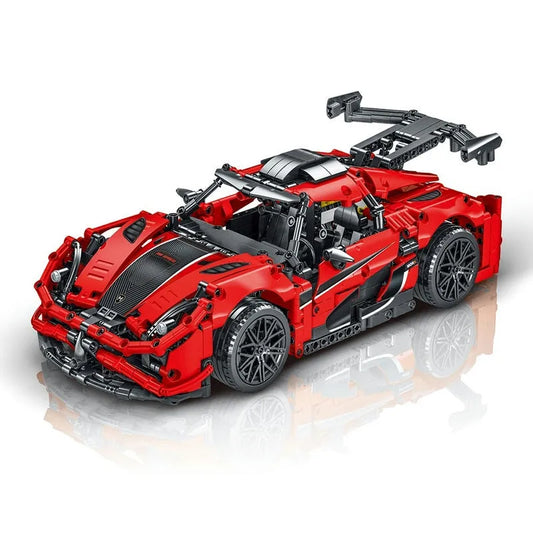 Tech Expert MOC Koenigsegg One Racing Car Bricks Toys