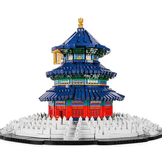 Architecture Creator Expert MOC Temple Of Heaven Bricks Toys