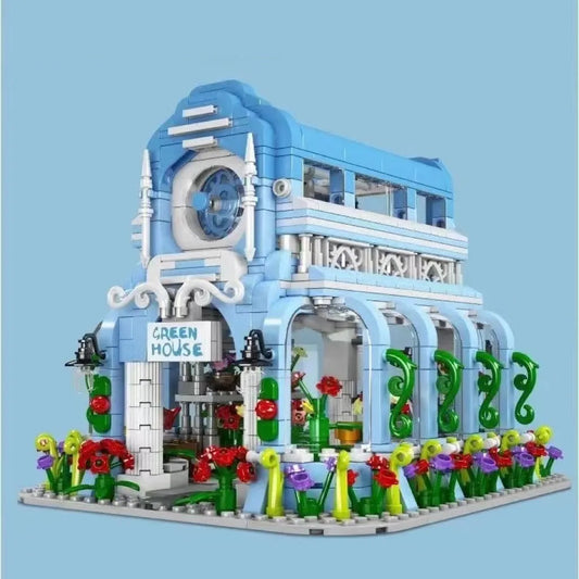 Creator Expert MOC Botanical Garden With Lights Bricks Toy