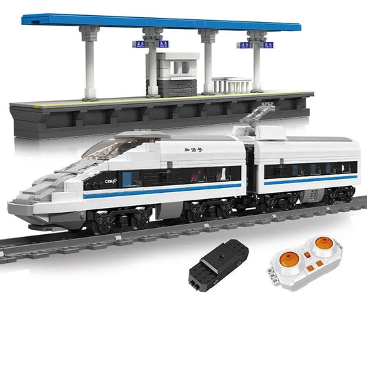 High Tech RC CRH380A High Speed Train Bricks Toy