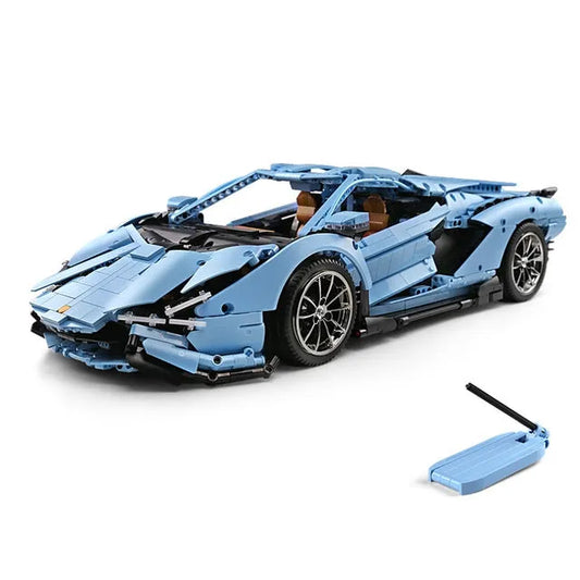 MOC 13056 Roadster Lamborghini Hyper Racing Car Bricks Toy
