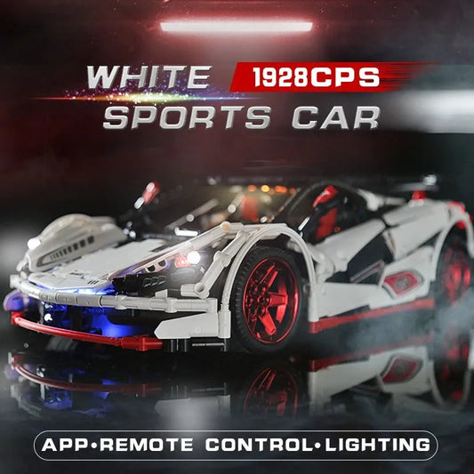 MOC 13067 Motorized RC ICARUS Supercar Racing Car Bricks Toys