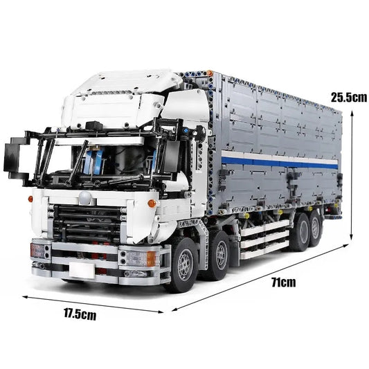 MOC 13139 APP Motorized RC Heavy Wing Body Truck Bricks Toy