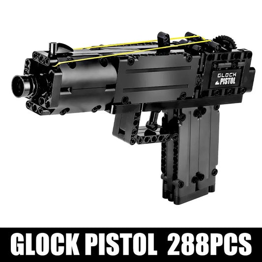 MOC 14008 Military Weapons Glock Pistol Gun Bricks Toy