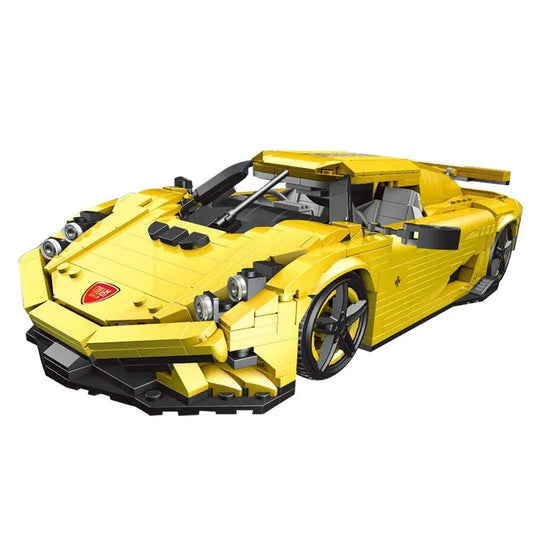 MOC Classic Sports Racing Car Koenigsegg Regera Bricks Toy