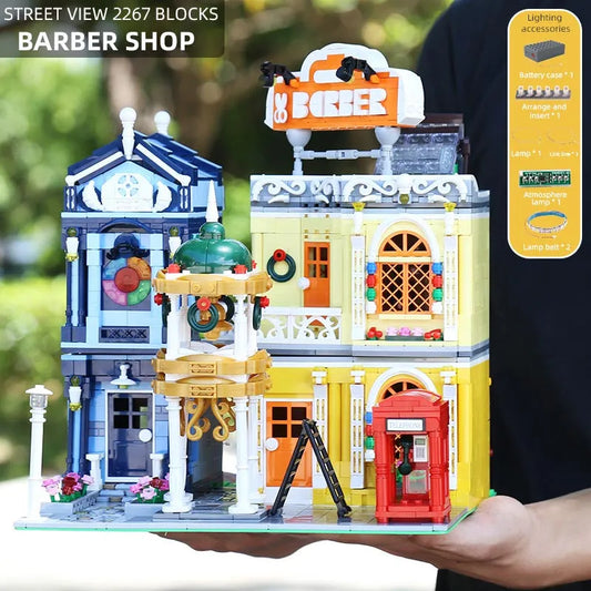 MOC Creator Experts City Barber Shop Bricks Toys 16031