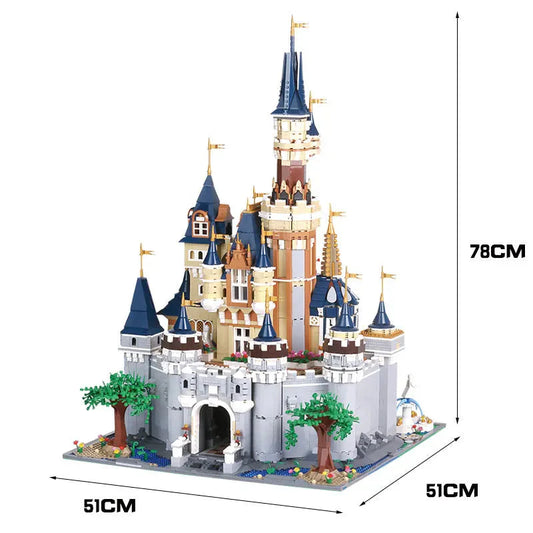 Expert Creator Girl Princess MOC Paradise Castle Bricks Toy