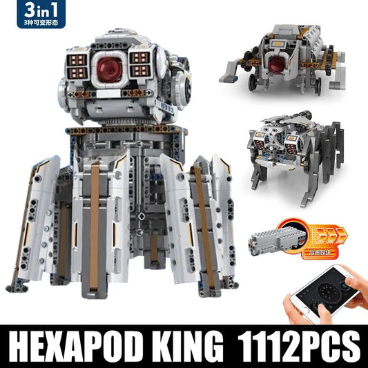 MOC Expert RC Robots APP Uranus STEM Bricks Kids Toy