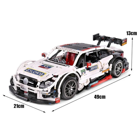 MOC Mercedes Benz AMG C63 DTM Racing Car Bricks Toy 13075