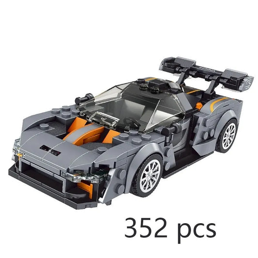 MOC Mini Super McLaren Senna Racing Car Bricks Toys 27008